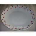 Stoneware Color Glazed Table Ware/Polka Dot Dinner Plate